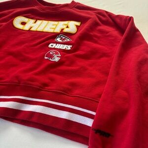 PRO STANDARD Red Crewneck Sweatshirt